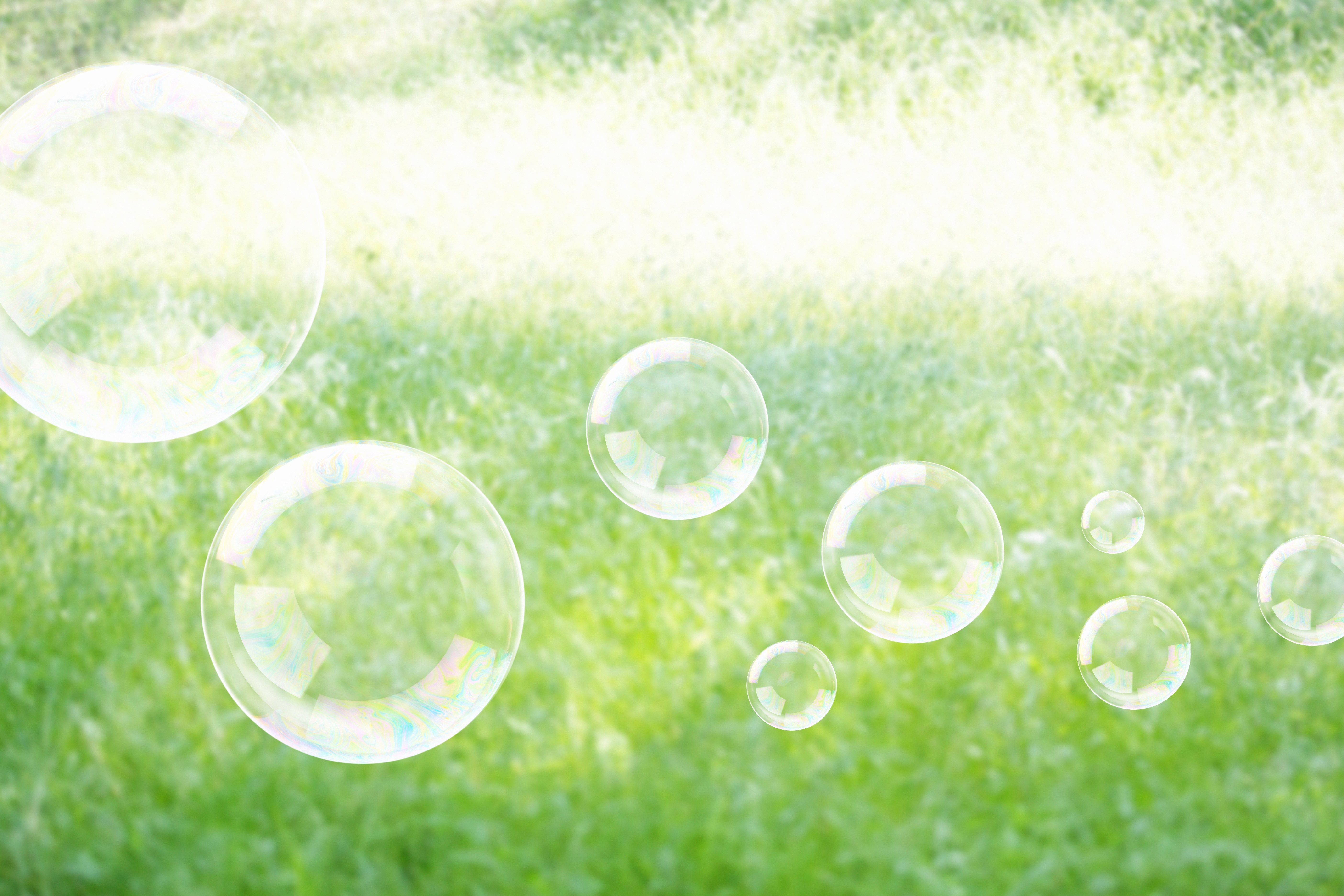 SOAP bubbles