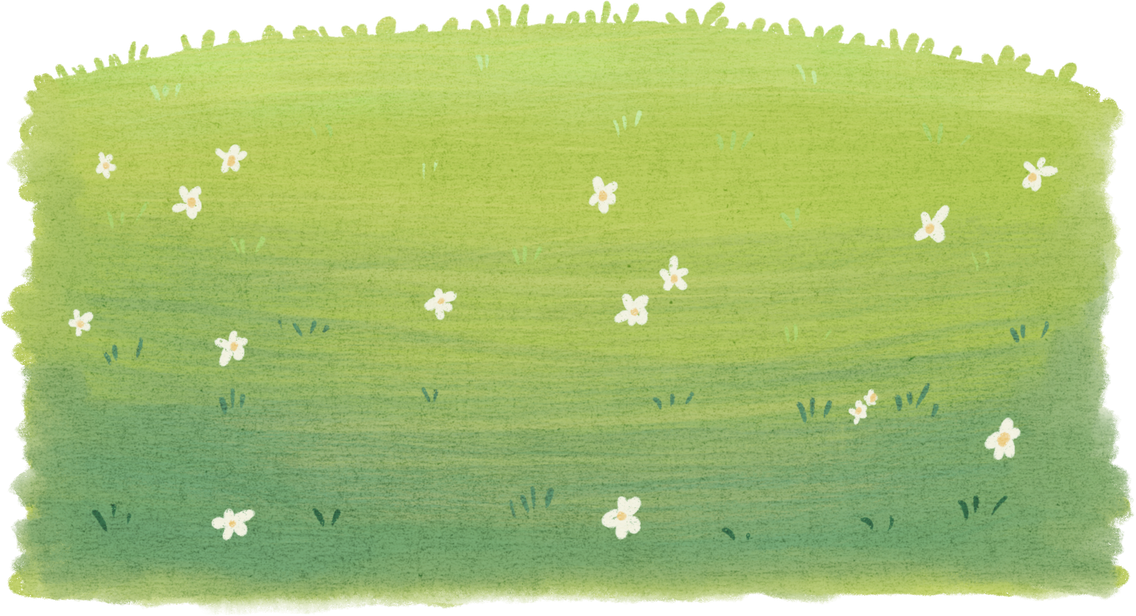 Grass Watercolor Illustration